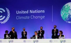 Los líderes mundiales reunidos durante la COP 26