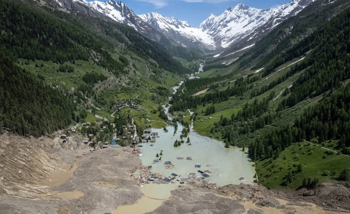 El colapso de un glaciar suizo como lección sobre la gestión de la crisis climática