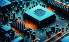 Chip de inteligencia artificial.