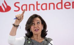 Banco Santander gana 2.543M€ hasta marzo y reitera sus objetivos