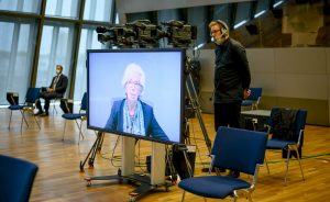 Christine Lagarde, presidenta del BCE