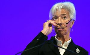 Christine Lagarde, presidenta del BCE