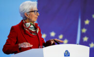 La presidenta del BCE, Christine Lagarde