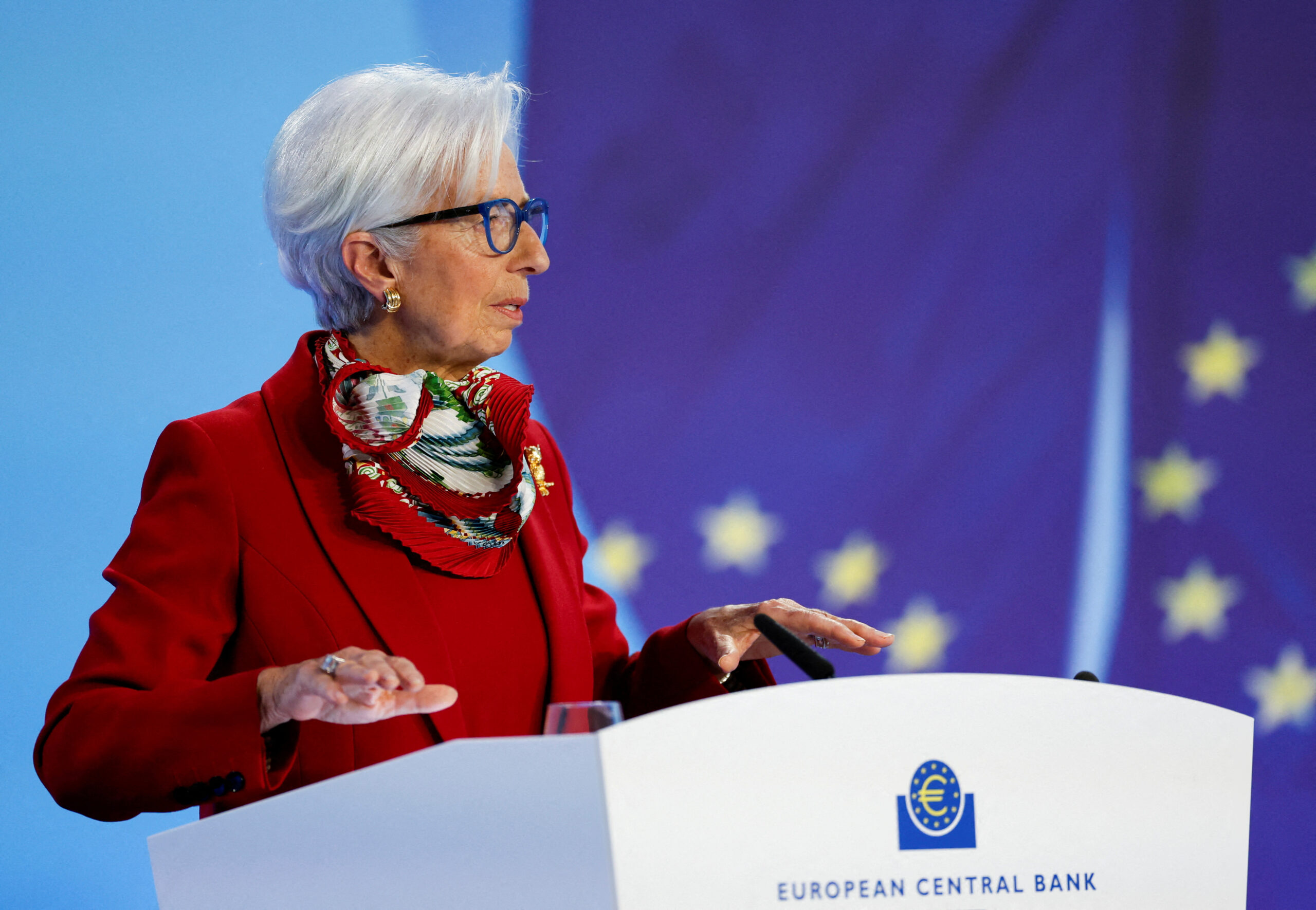 La presidenta del BCE, Christine Lagarde