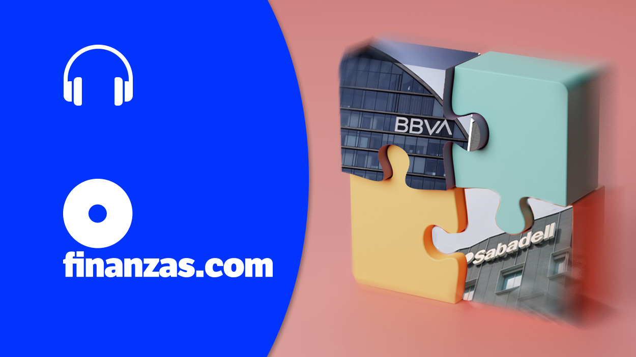 Las acciones de Banco Sabadell y BBVA se mimetizan