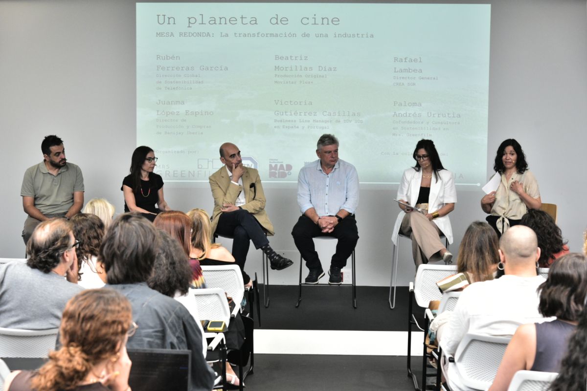 TÜV SÜD impulsa el debate sobre la sostenibilidad en el sector audiovisual junto a referentes de la industria