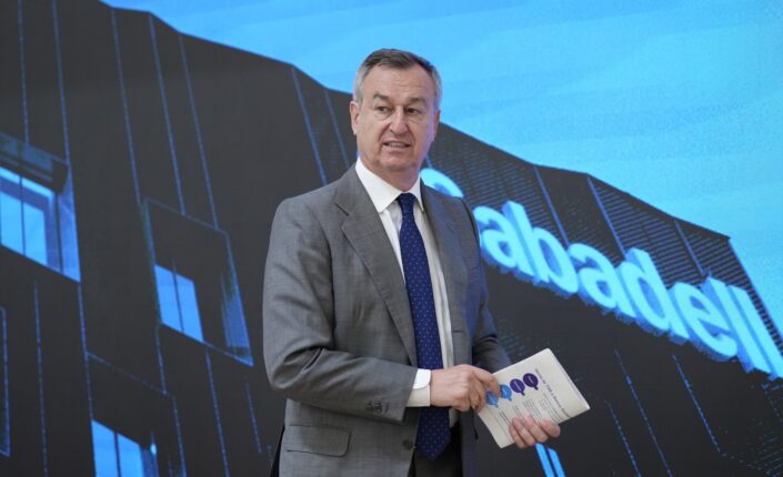 El ceo de Banco Sabadell César González-Bueno. La cuenta online sigue hasta el próximo 30 de septiembre