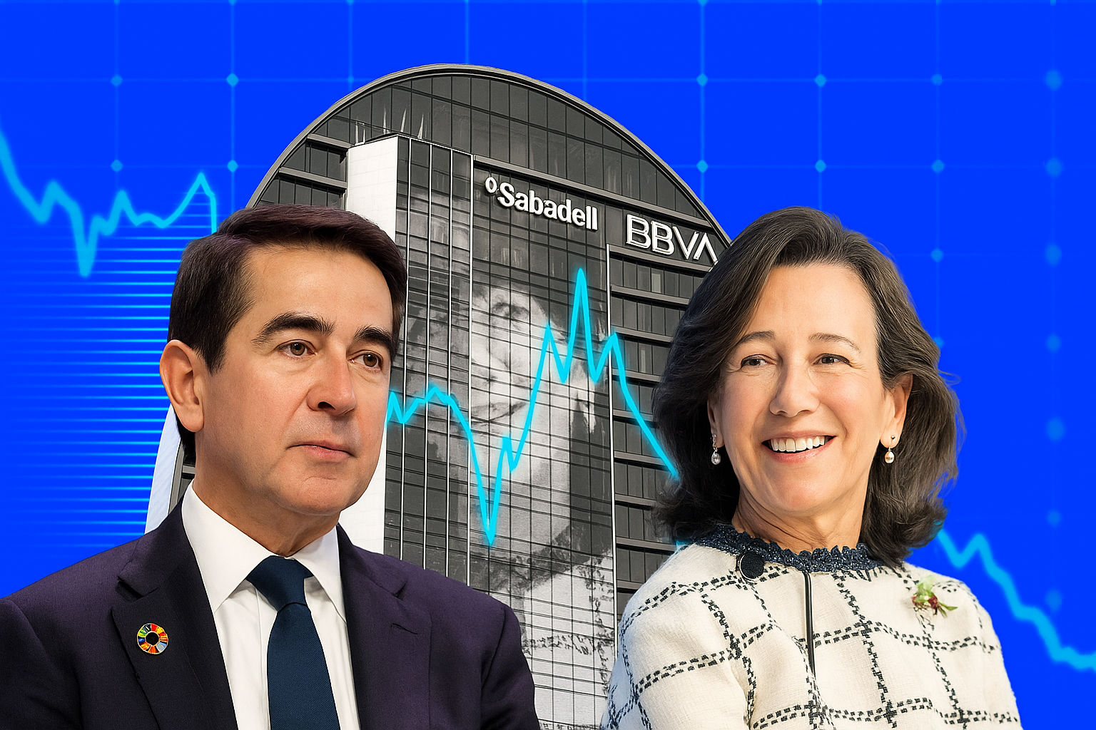 Santander, BBVA y CaixaBank refuerzan su rentabilidad pese al freno de los tipos