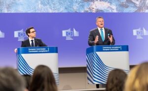 Maroš Šefčovič, comisario de la UE, en la presentación de 'RESource EU'