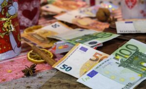 La cuenta de regalo para Navidad