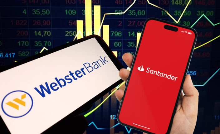 Santander busca el 20% de rentabilidad con Webster bajo la vigilancia extrema del mercado