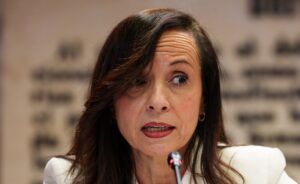 La presidenta de Redeia, Beatriz Corredor