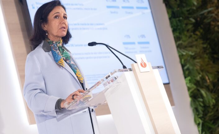 Ana Botín, presidenta de Banco Santander