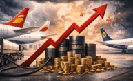 IAG y sus competidores enfrenta mayores presiones por la subida del queroseno para aviación