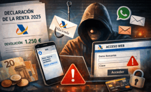 Renta 2025: así intentarán robarte tu devolución los ciberestafadores