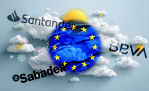 Santander, BBVA y Sabadell tiran de los bancos europeos