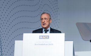 Florentino Pérez, presidente de ACS