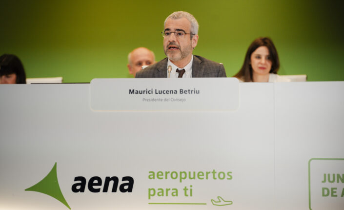 El presidente y CEO de Aena, Maurici Lucena