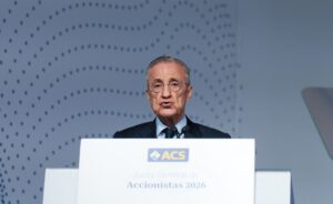 Florentino Pérez, presidente de ACS