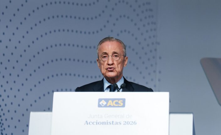 Florentino Pérez, presidente de ACS